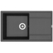 Врезная мойка Florentina ЛИПСИ-860 Антрацит