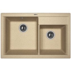 Врезная мойка Florentina КАССИ-780 Бежевый