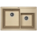 Врезная мойка Florentina КАССИ-780 Бежевый