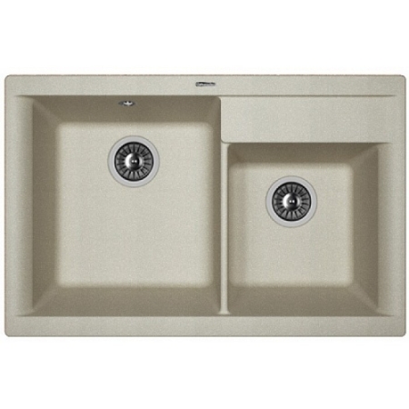 Врезная мойка Florentina КАССИ-780 Грей