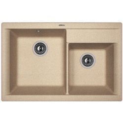 Врезная мойка Florentina КАССИ-780 Песочный