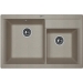 Врезная мойка Florentina КАССИ-780 Серый шёлк