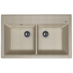 Врезная мойка Florentina ЛИПСИ-820 Грей