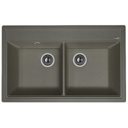 Врезная мойка Florentina ЛИПСИ-820 Черный