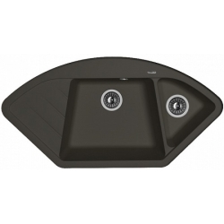 Врезная мойка Florentina ВЕСТА Антрацит