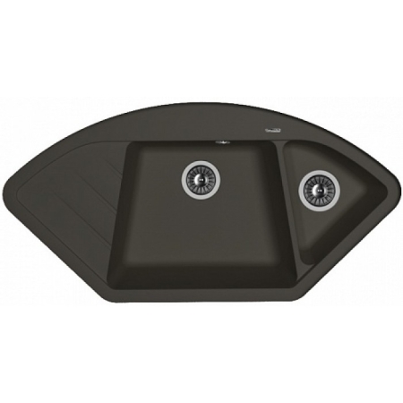Врезная мойка Florentina ВЕСТА Антрацит