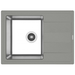 Врезная мойка комбинированная Florentina Комби-650 Грей