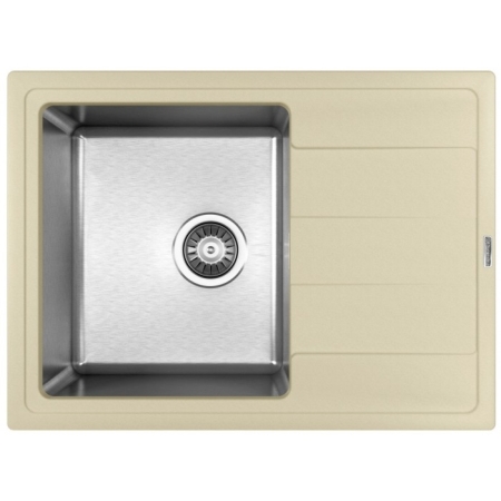 Врезная мойка комбинированная Florentina Комби-650 Шампань