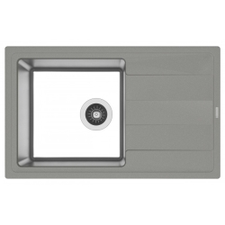 Врезная мойка комбинированная Florentina Комби-780 Грей