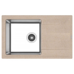 Врезная мойка комбинированная Florentina Комби-780 Песочный