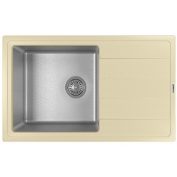 Врезная мойка комбинированная Florentina Комби-780 Шампань