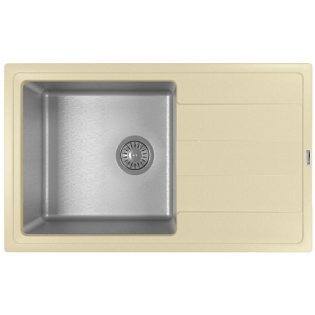 Врезная мойка комбинированная Florentina Комби-780 Шампань