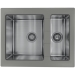 Врезная мойка комбинированная Florentina Комби-860 Грей