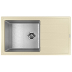 Врезная мойка комбинированная Florentina Комби-860 Шампань