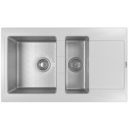 Врезная мойка комбинированная Florentina Комби-860К Жасмин