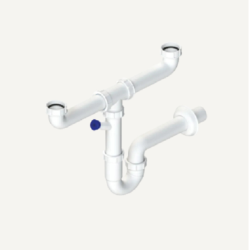 Сифон двойной для моек FALMEC