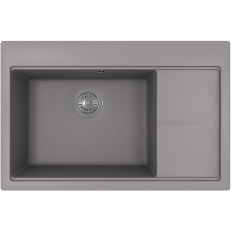 Врезная мойка Florentina РОССАНА-780 Серый шёлк