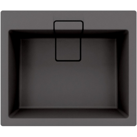 Врезная мойка Florentina РИВЬЕРА-600 Антрацит