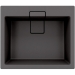 Врезная мойка Florentina РИВЬЕРА-600 Антрацит