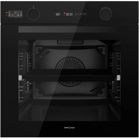 Электрический духовой шкаф KRONA NERO max 60BL/BL