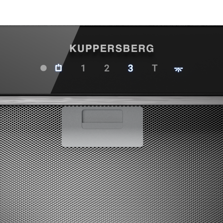 Полновстраиваемая вытяжка KUPPERSBERG BIM600 Black