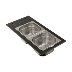 Контейнер OMOIKIRI DC-02-2-IN нержавеющая сталь