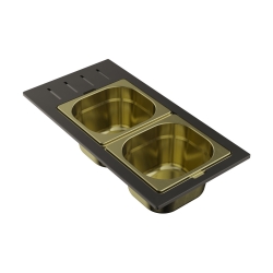 Контейнер OMOIKIRI DC-02-2-LG светлое золото