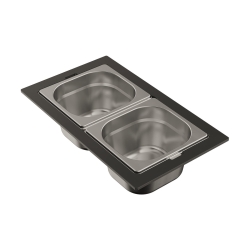 Контейнер OMOIKIRI DC-04-2-IN нержавеющая сталь