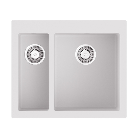 Врезная мойка OMOIKIRI Bosen 59-2A-WH Artceramic/белый