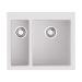 Врезная мойка OMOIKIRI Bosen 59-2A-WH Artceramic/белый