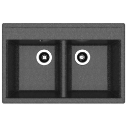 Врезная мойка Dr. Gans Астра 780 черный