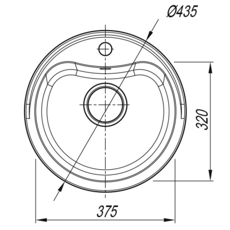 Врезная мойка Dr. Gans Дора серый