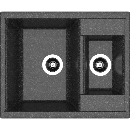 Врезная мойка Dr. Gans Астра 620К черный
