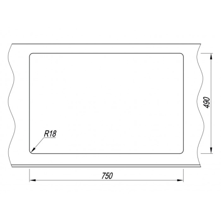 Врезная мойка Florentina РОМИЯ-770 Грей