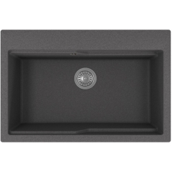 Врезная мойка Florentina РОМИЯ-770 Черный