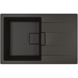 Врезная мойка Florentina РИВЬЕРА-780 Антрацит