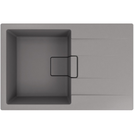 Врезная мойка Florentina РИВЬЕРА-780 Серый шёлк