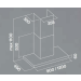 Пристенная вытяжка Falmec PLANE NRS ISOLA 90 (PLUS)