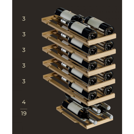 Встраиваемый под столешницу винный холодильник Meyvel MV19NH-KBT1