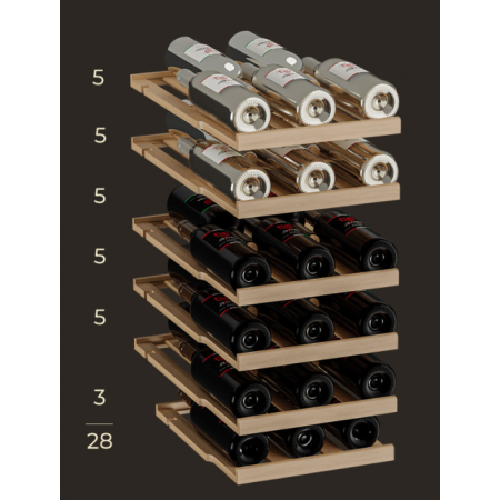 Встраиваемый под столешницу винный холодильник Meyvel MV28-KST2