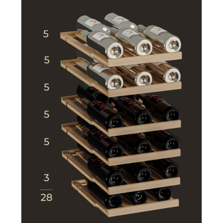 Встраиваемый под столешницу винный холодильник Meyvel MV28-KWT2