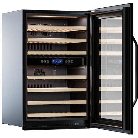 Встраиваемый в колонну винный холодильник Meyvel MV42-KBB2