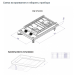 Газовая варочная поверхность KORTING HG3712CX