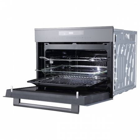 Компактный духовой шкаф с СВЧ KORTING OKB3250GBXGrMW