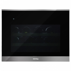 Встраиваемый в колонну винный холодильник KORTING KFW501SLGXN