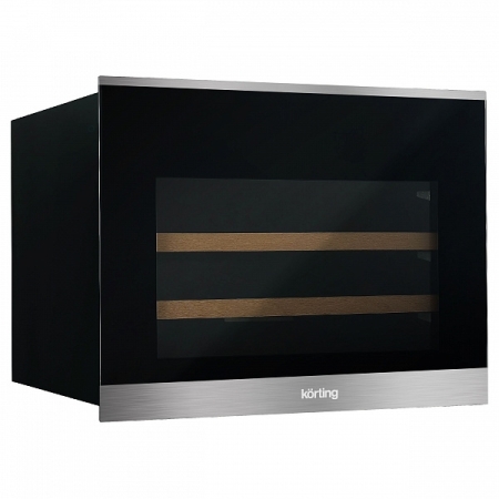 Встраиваемый в колонну винный холодильник KORTING KFW501SLGXN