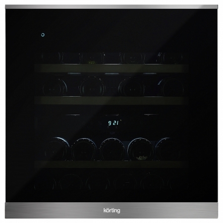 Встраиваемый в колонну винный холодильник KORTING KFW604DBGXN