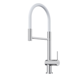 Смеситель комбинированный OMOIKIRI KANTO-2 PLUS-SB BN-WH