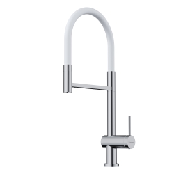 Смеситель комбинированный OMOIKIRI KANTO-2 PLUS-SB C-WH