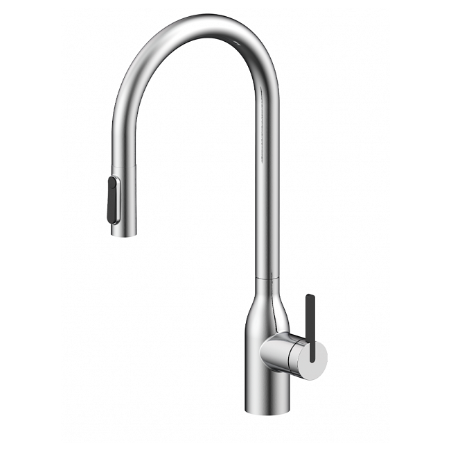 Смеситель 3 в 1 Paulmark UNIVERSAL брашированная сталь